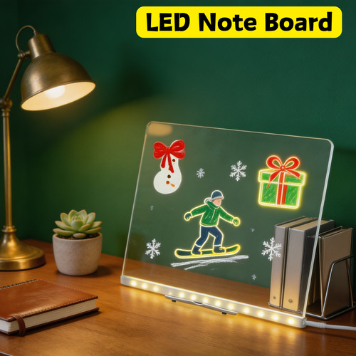 Led note board with night - led,