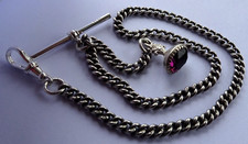 Antique solid silver pocket