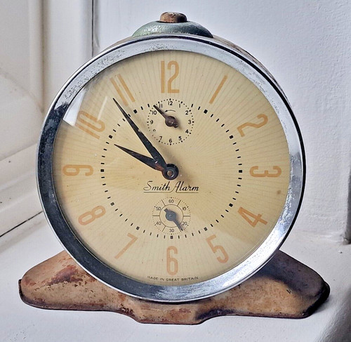 Scarce vintage smiths alarm - scarce,