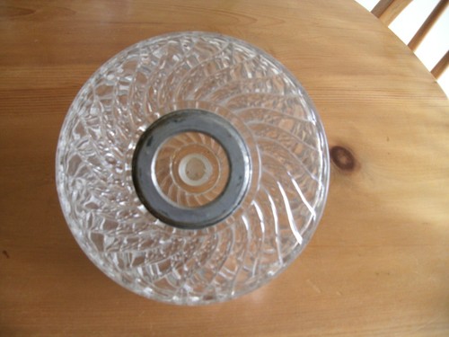 Large lead crystal victorian - crystal,