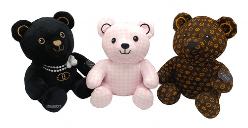 Luxury plush teddy bear dog - luxury,