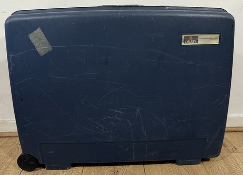 Large blue delsey hardshell - blue,