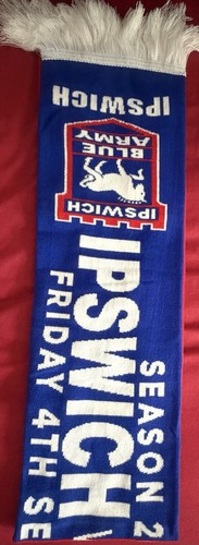Ipswich town football scarf - ipswich,