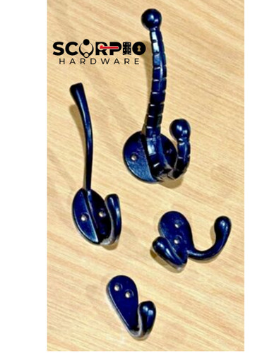 Cast iron hooks designer - hooks,