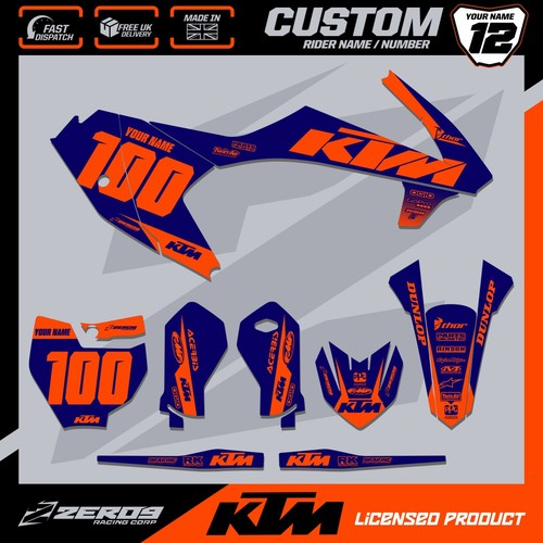Ktm motocross graphics - motocross,
