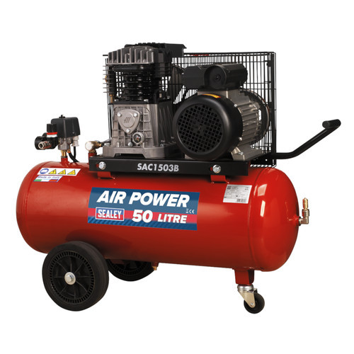 Air compressor 50l belt drive - 50l,