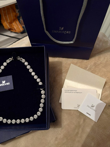 Swarovski tennis necklace - tennis,