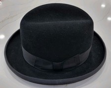 Vintage Huckel Homburg Hat