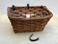 Wicker Rattan Bike Basket with