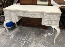 Vintage French White Wooden