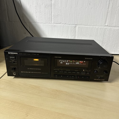 Pioneer s610 head stereo - ct-s610, 3-head