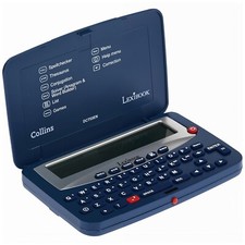 Lexibook Collins English Electronic Thesaurus Spellcheck, Blue/White - DC753EN