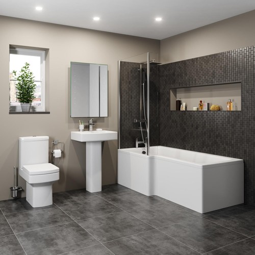 Bathroom suite 1700mm l - suite,