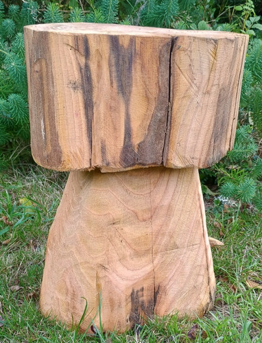 Mushroom stool garden fire pit