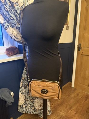 Nica vintage crossbody bag tan - crossbody,