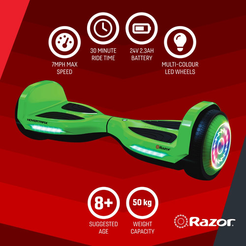 Razor hovertrax brights green - hovertrax,