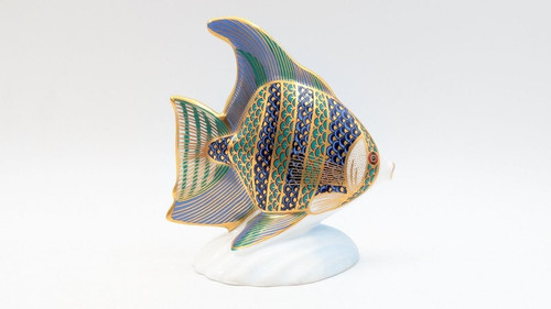 Royal crown derby - crown, fish