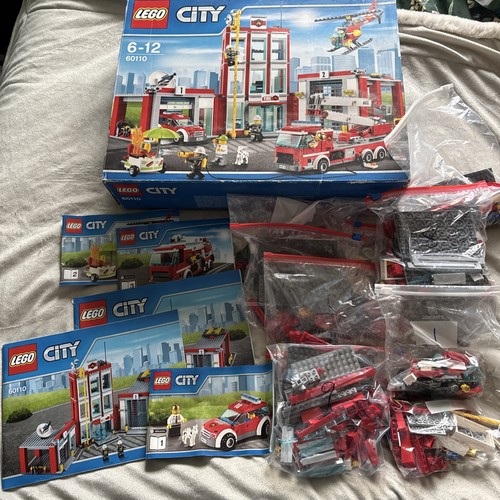 Lego city fire station - lego,