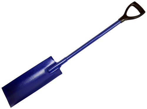 1180mm steel drain spade - steel,