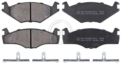 Brake pad set disc - pad, set,