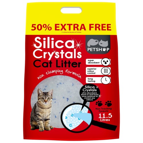 Litres silica crystal - 11.5,