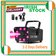 Smoke Machine Remote Control DJ Disco Party Fog Mist Effect 700W  Multicolor