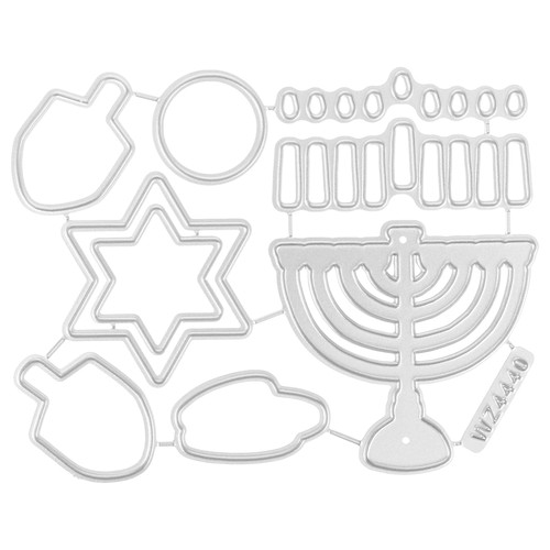 Embossing machine stencil set - stencil,