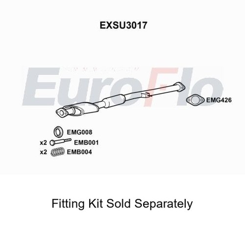 Rear muffler silencer insert - muffler,