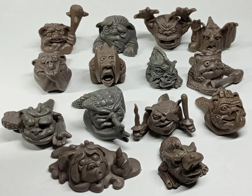 Mini boglins grey all - grey, 14