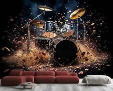 Drum set 3D Illustration