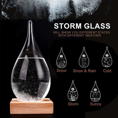 Storm glass weather - glass, station