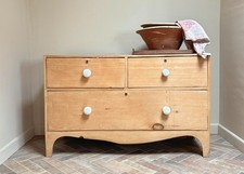 Victorian Pitch Pine Chest of