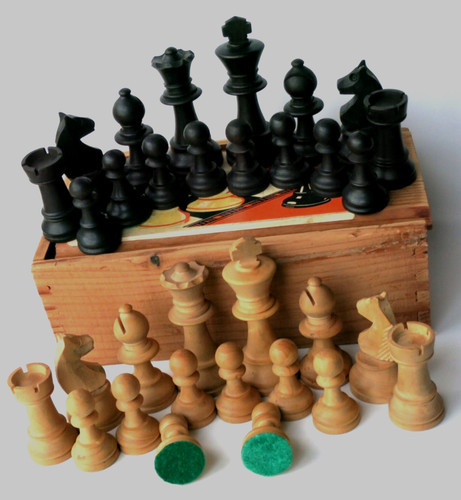 Antique staunton boxwood c - antique,