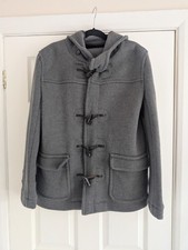 Zara Man grey woollen duffle