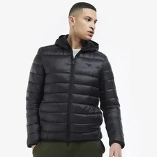 Barbour Houlton Baffle Jacket - BLACK - Size M