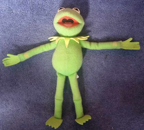 Kermit the frog plush - plush, toy