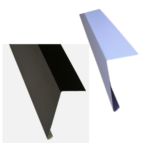 Flat roof metal edge - roof, trim