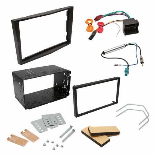Vauxhall din black radio - 2,