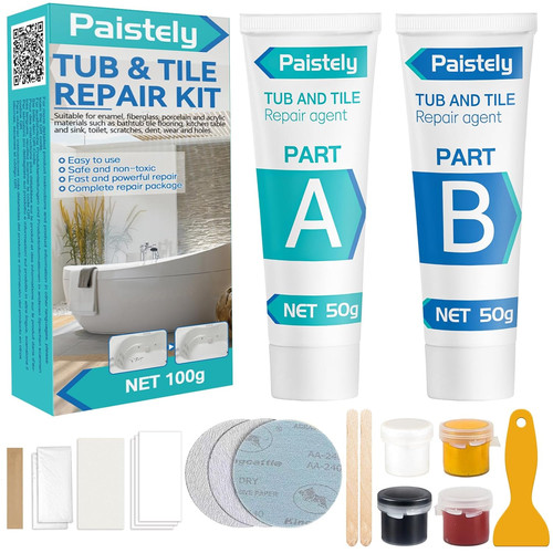 Tile repair kit - kit, shower