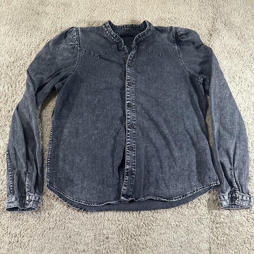 Mother shirt womens large gray - womens,
