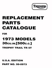 Triumph TR5T Trophy Trail 1973