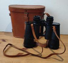 Vintage Byra Precision Optics Binoculars 10x50 Field 5.5° Degrees + Case -Tested