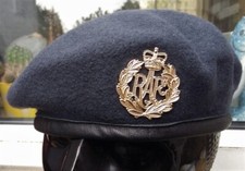 Royal Air Force Blue Grey Wool Beret RAF WRAF 59 cm Cadets & insignia British