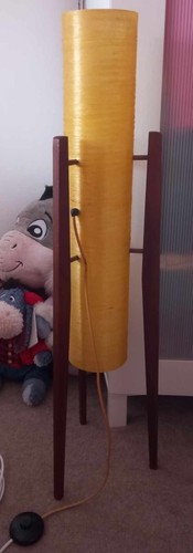 Rocket lamp fibreglass - rocket,
