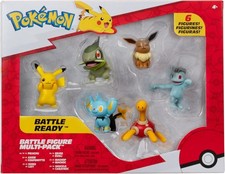 Pokemon Battle Figure Multi-Pack 6 Collectible Figures BNIB