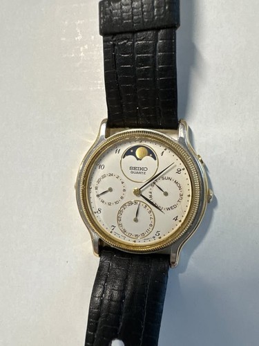 Seiko watch moon phase - seiko,