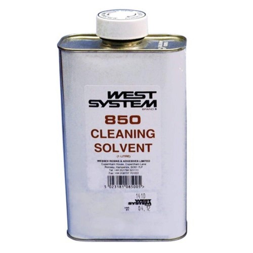 West system epoxy solvent - system, 850