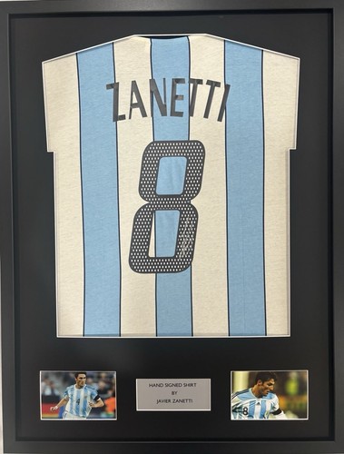 Javier zanetti signed - zanetti,