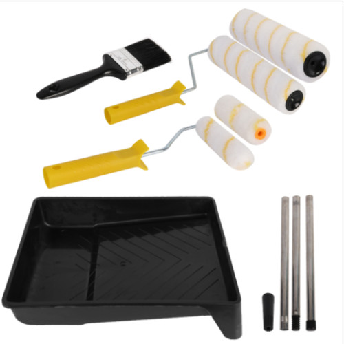 Paint roller set with - roller,