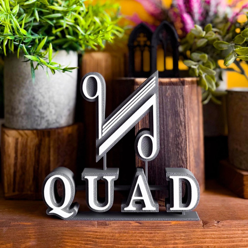 Quad classic hifi logo - -,